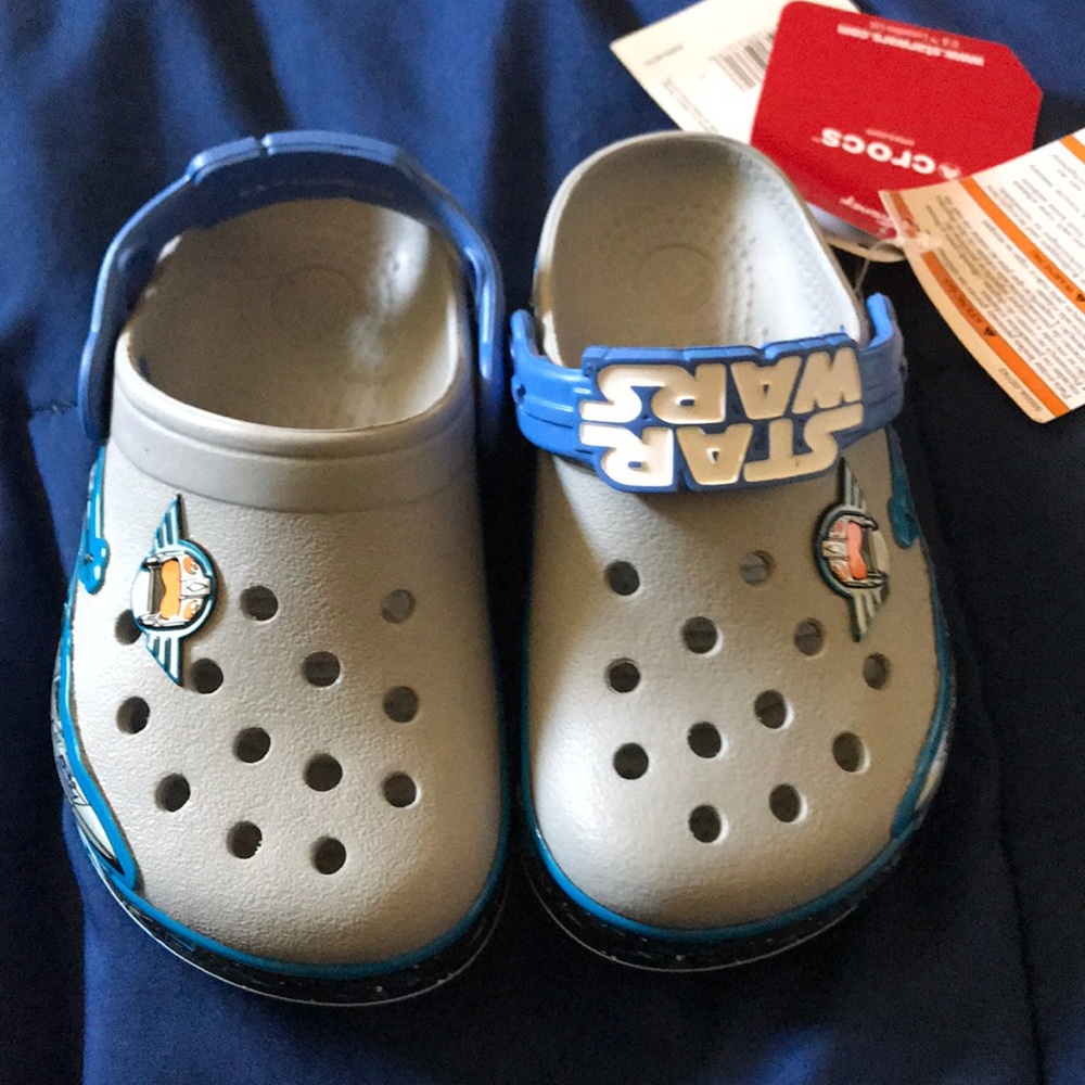 NWT Star Wars Crocs